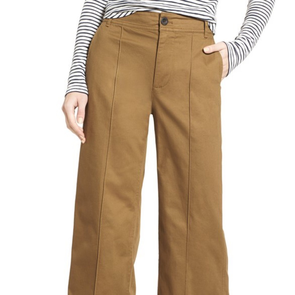 Madewell Langford Wide Leg Pants Size 30